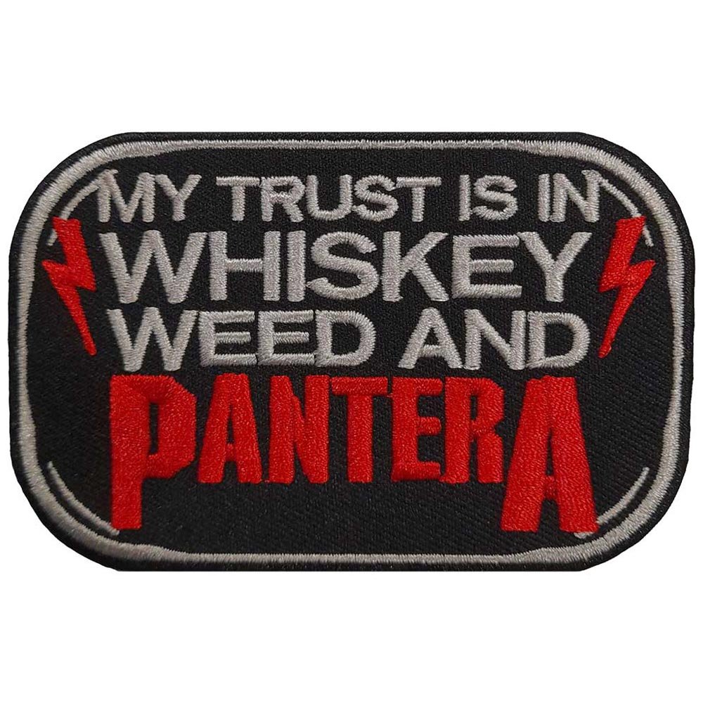 PANTERA パンテラ - Whiskey / ワッペン - PGS